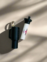 Load image into Gallery viewer, Tumbler Style Lip Balm Holder Keychain