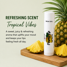 Load image into Gallery viewer, Pineapple Lip Balm – Sweet & Fruity Tropical Moisturizing Lip Balm, Smooth Non-Greasy Lip Care, 0.15 oz