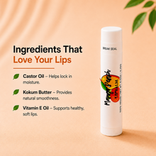 Load image into Gallery viewer, Mango Peach Lip Balm – Tropical Mango & Juicy Peach Moisturizing Lip Balm, Unsweetened, 0.15 oz