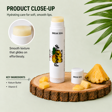 Load image into Gallery viewer, Pineapple Lip Balm – Sweet & Fruity Tropical Moisturizing Lip Balm, Smooth Non-Greasy Lip Care, 0.15 oz