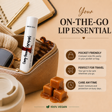 Load image into Gallery viewer, Ooey Gooey Caramel Lip Balm – Warm, Creamy & Rich Caramel Moisturizing Lip Balm, Unsweetened, 0.15 oz