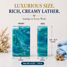 Load image into Gallery viewer, Blue Meridian Soap Bar | Masculine Scent Handmade Moisturizing Bath Soap