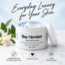 Load image into Gallery viewer, Blue Meridian Body Buttercream – Moisturizing Shea Butter & Safflower Oil, Bergamot & Neroli Scent, 8 oz