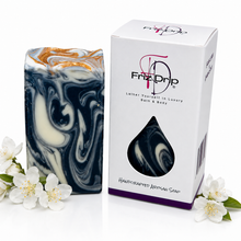 Load image into Gallery viewer, Black Linen + Amber Soap Bar | Unisex Handmade Moisturizing Bath Soap