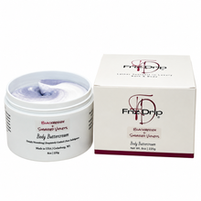 Load image into Gallery viewer, Blackberry & Sugared Violets Body Buttercream – Moisturizing Shea Butter & Safflower Oil, Fruity Floral & Vanilla Scent, 8 oz