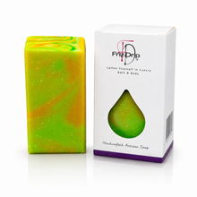 Load image into Gallery viewer, Ginger + Lime Soap Bar | Zesty Handmade Moisturizing Bath Soap