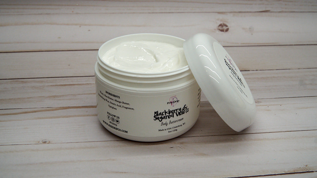 Blackberry & Sugared Violets Body Cream