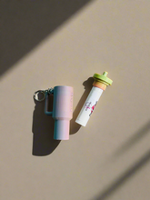 Load image into Gallery viewer, Tumbler Style Lip Balm Holder Keychain
