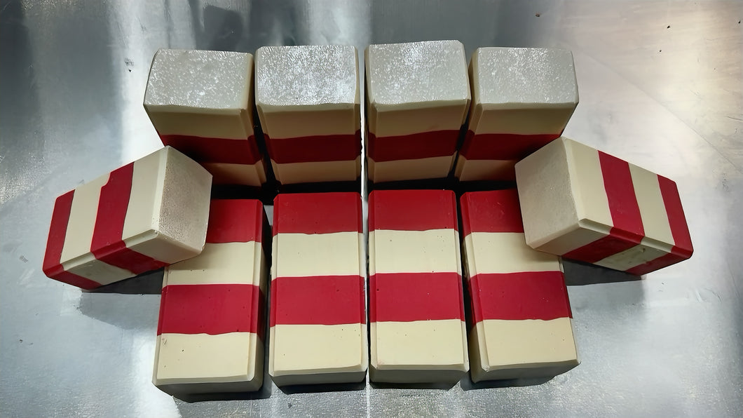 Candy Cane Soap