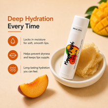 Load image into Gallery viewer, Mango Peach Lip Balm – Tropical Mango &amp; Juicy Peach Moisturizing Lip Balm, Unsweetened, 0.15 oz

