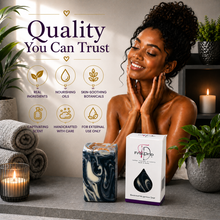 Load image into Gallery viewer, Black Linen + Amber Soap Bar | Unisex Handmade Moisturizing Bath Soap
