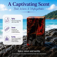 Load image into Gallery viewer, Dragon's Blood Soap Bar | Spicy Sweet Earthy Handmade Moisturizing Bath Soap

