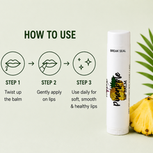 Load image into Gallery viewer, Pineapple Lip Balm – Sweet &amp; Fruity Tropical Moisturizing Lip Balm, Smooth Non-Greasy Lip Care, 0.15 oz
