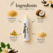 Load image into Gallery viewer, Vanilla Mint Lip Balm – Peppermint, Anise &amp; Vanilla Moisturizing Lip Balm, Smooth Non-Greasy Lip Care, 0.15 oz
