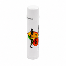 Load image into Gallery viewer, Mango Peach Lip Balm – Tropical Mango &amp; Juicy Peach Moisturizing Lip Balm, Unsweetened, 0.15 oz
