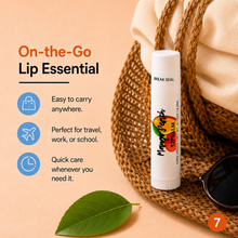 Load image into Gallery viewer, Mango Peach Lip Balm – Tropical Mango &amp; Juicy Peach Moisturizing Lip Balm, Unsweetened, 0.15 oz
