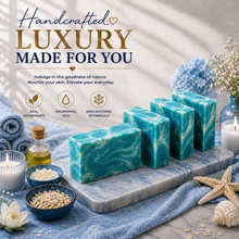 Load image into Gallery viewer, Blue Meridian Soap Bar | Masculine Scent Handmade Moisturizing Bath Soap
