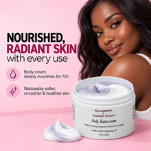 Load image into Gallery viewer, Blackberry &amp; Sugared Violets Body Buttercream – Moisturizing Shea Butter &amp; Safflower Oil, Fruity Floral &amp; Vanilla Scent, 8 oz
