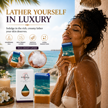 Load image into Gallery viewer, 8th &amp; Ocean Tropical Soap Bar | Vegan Moisturizing Handmade Bath Soap
