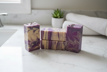 Load image into Gallery viewer, Lavender Flowers Soap Bar
