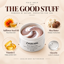 Load image into Gallery viewer, Cavalier Body Buttercream – Moisturizing Shea Butter &amp; Safflower Oil, Spicy Bergamot &amp; Cedarwood Scent, 8 oz
