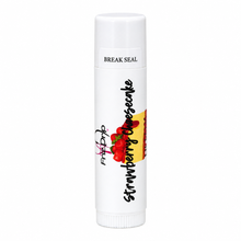 Load image into Gallery viewer, Strawberry Cheesecake Lip Balm – Sweet Strawberry &amp; Creamy Cheesecake Moisturizing Lip Balm, Smooth Non-Greasy Lip Care, 0.15 oz
