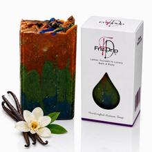 Load image into Gallery viewer, Mahogany Teakwood Soap Bar | Woodsy Handmade Moisturizing Bath Soap
