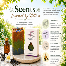 Load image into Gallery viewer, Mahogany Teakwood Soap Bar | Woodsy Handmade Moisturizing Bath Soap
